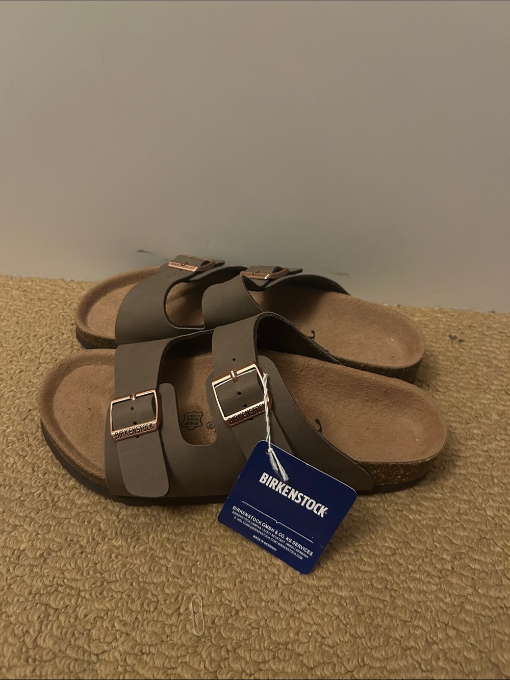 Brown Arizona Birkenstocks
